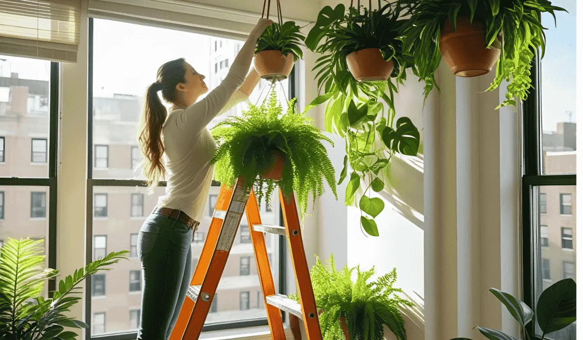 How Do You Safely Hang Plants