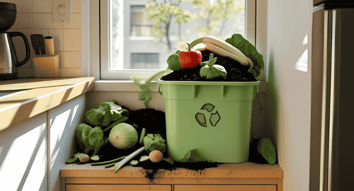 compost in small apartment